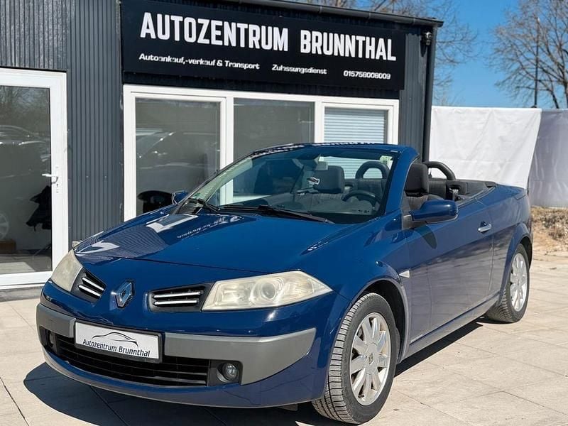 Gebraucht Renault Mégane Cabriolet Dynamique 111 PS (81 kW) 2007 Blau Cabrio