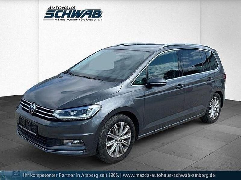 Grau Gebraucht 2018 VW Touran Highline Van / Kleinbus | 20.390 € (Fairer Preis) - Bild 1/4