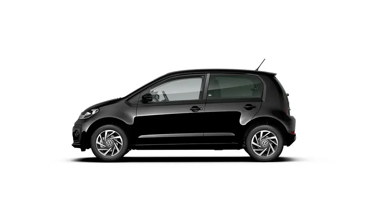 Gebraucht VW up! Sound 60 PS (44 kW) 2018 Schwarz Kleinwagen