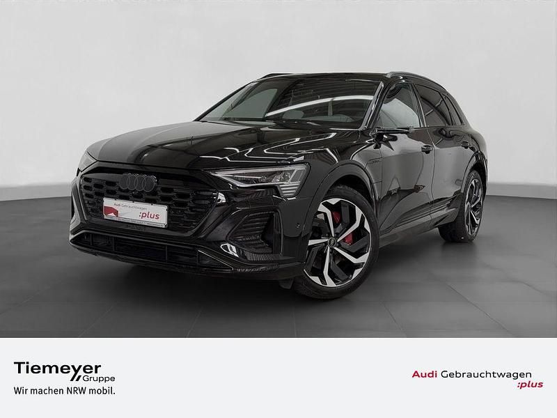 Schwarz Gebraucht 2023 Audi Q8 e-tron S-Line SUV | 56.230 € (Superpreis) - Bild 1/4