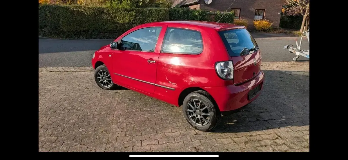 Gebraucht VW Fox 52 PS (38 kW) 2008 Rot Kleinwagen