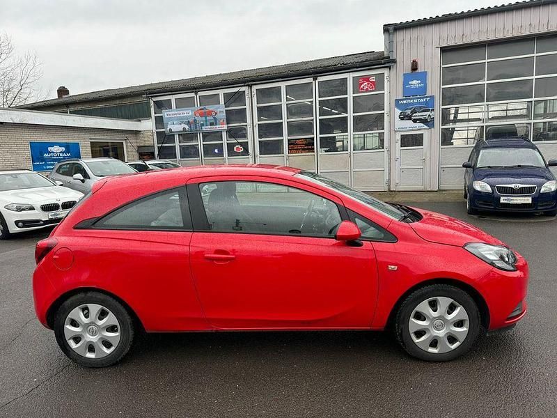 Gebraucht Opel Corsa Edition 69 PS (50 kW) 2018 Rot Limousine