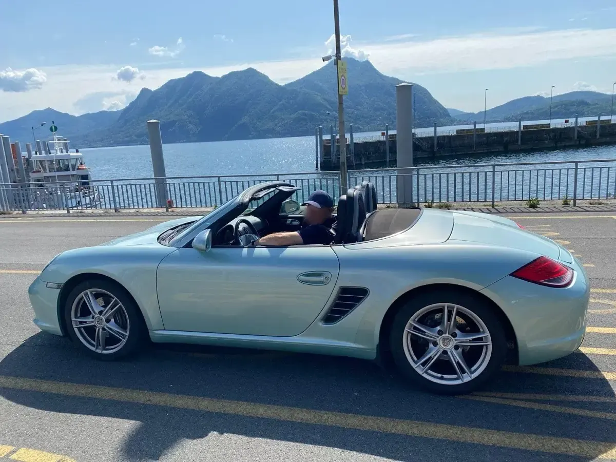 Second-hand Porsche Boxster 256 CP (188 kW) 2009 Verde Cabrio