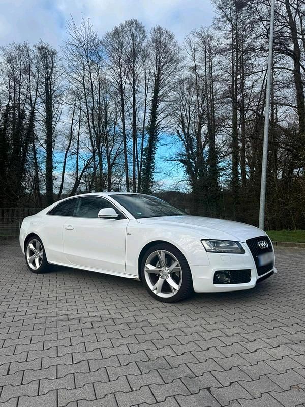 Usata Audi A5 170 CV (125 kW) 2009 Bianco Coupé