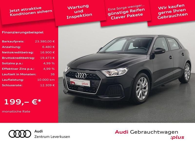 Mythosschwarz Gebraucht 2024 Audi A1 Sportback Advanced Kleinwagen | 23.380 € (Guter Preis) - Bild 1/4