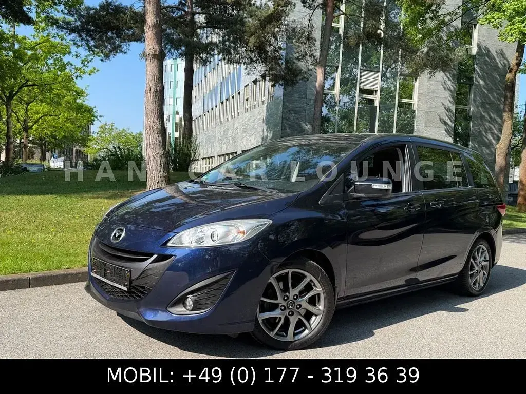 Gebraucht Mazda 5 Kenko 150 PS (110 kW) 2013 Blau Van / Kleinbus