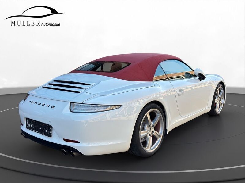 Gebraucht Porsche 911 Carrera S Cabriolet 400 PS (294 kW) 2013 Pure white Cabrio