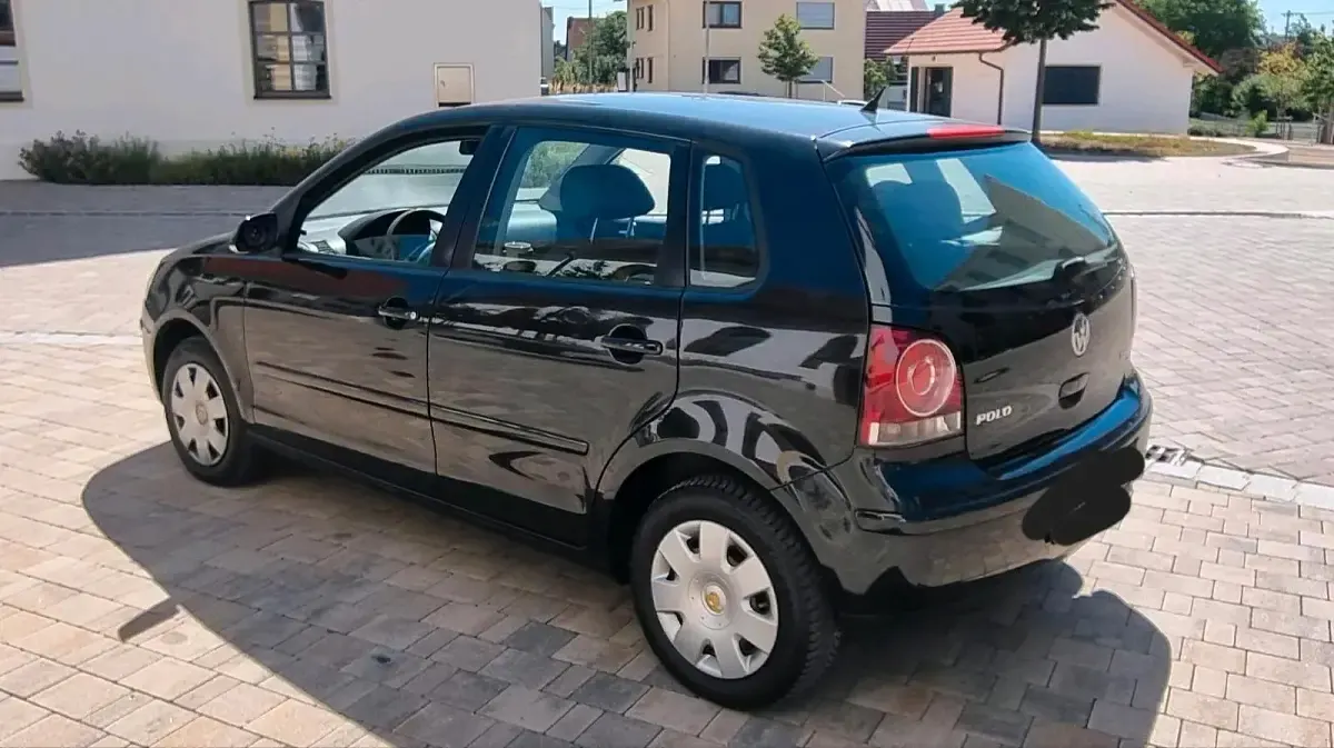 Gebraucht VW Polo 70 PS (51 kW) 2007 Schwarz Kleinwagen