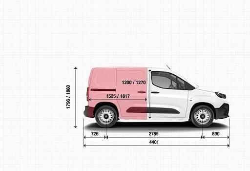 Neu Fiat Doblò 110 PS (80 kW) 2026 Weiß (weiß) Van / Kleinbus