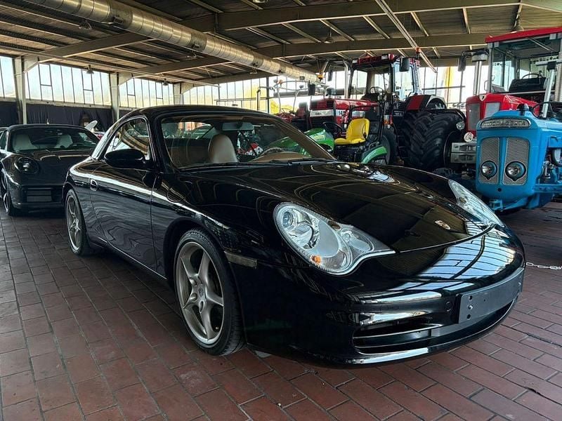 Schwarz Gebraucht 2004 Porsche 911 Carrera Cabriolet Cabrio | 34.900 € (Superpreis) - Bild 1/4
