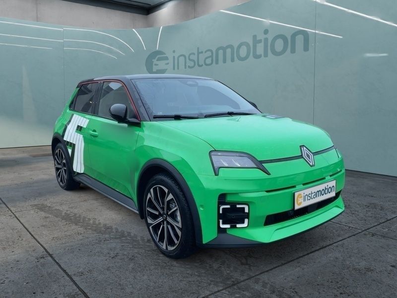 Grün Gebraucht 2024 Renault R5 Komfort Kleinwagen | 32.630 € (Fairer Preis) - Bild 1/4