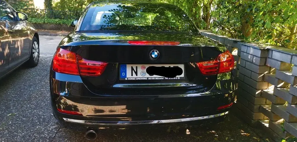 Gebraucht BMW 420 Cabriolet Luxury Line 184 PS (135 kW) 2014 Schwarz Cabrio