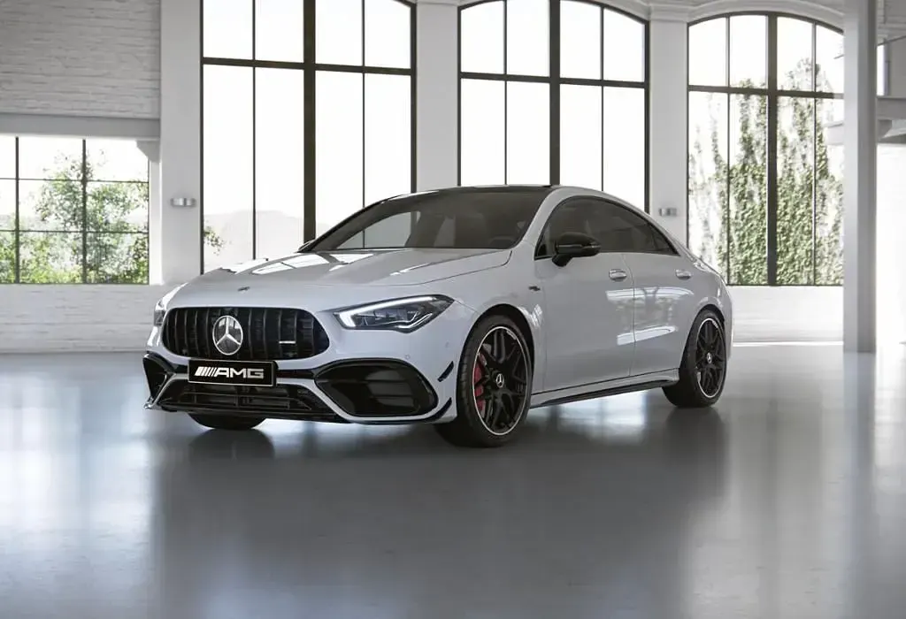 Gebraucht Mercedes CLA45 AMG AMG 422 PS (310 kW) 2023 Polarweiß uni Coupé