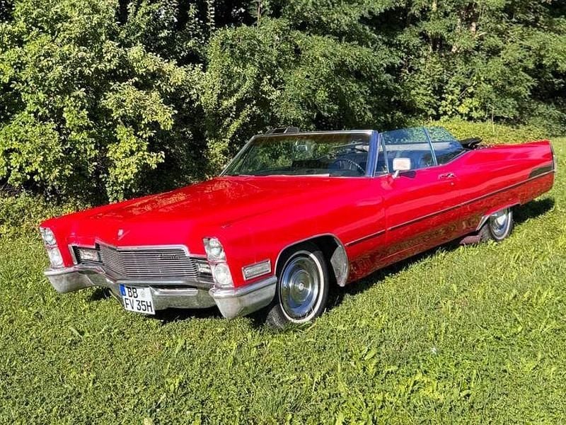 Rot Gebraucht 1968 Cadillac Deville Limousine | 21.900 € - Bild 1/4