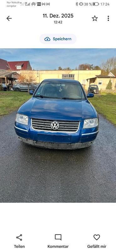 Gebraucht VW Passat 210 PS (154 kW) 2003 Blau Limousine