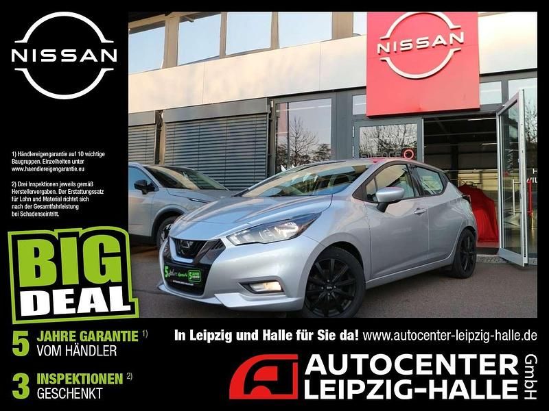 Silver metallic Gebraucht 2021 Nissan Micra N-Way Kleinwagen | 12.990 € (Fairer Preis) - Bild 1/4