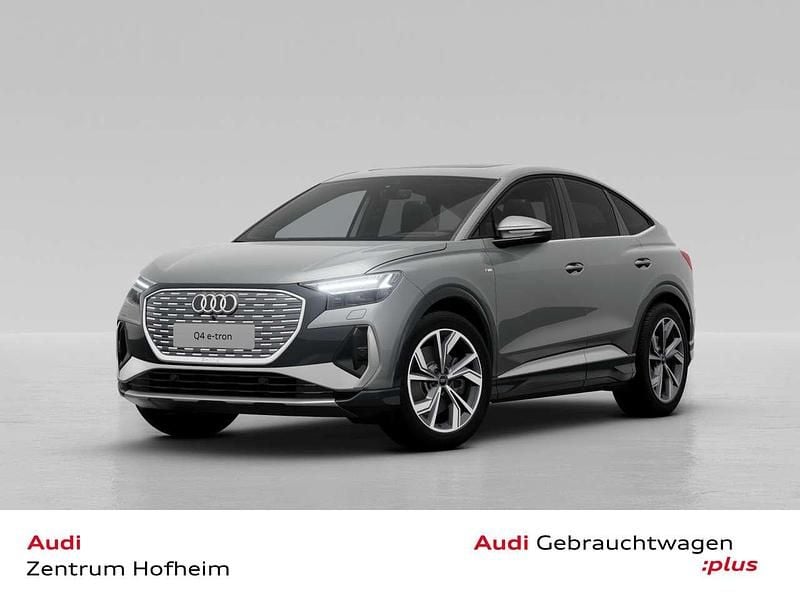 Taifungrau metallic Gebraucht 2025 Audi Q4 e-tron S-Line SUV | 49.990 € (Superpreis) - Bild 1/3