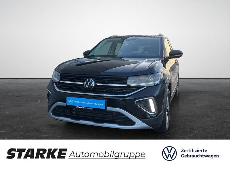 Schwarz Gebraucht 2025 VW T-Cross Goal SUV | 23.550 € (Fairer Preis) - Bild 1/4