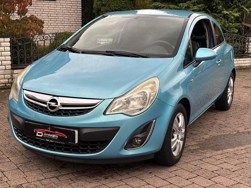Aquamarin mi2 Gebraucht 2011 Opel Corsa Satellite Kleinwagen | 2.850 € (Fairer Preis) - Bild 1/4