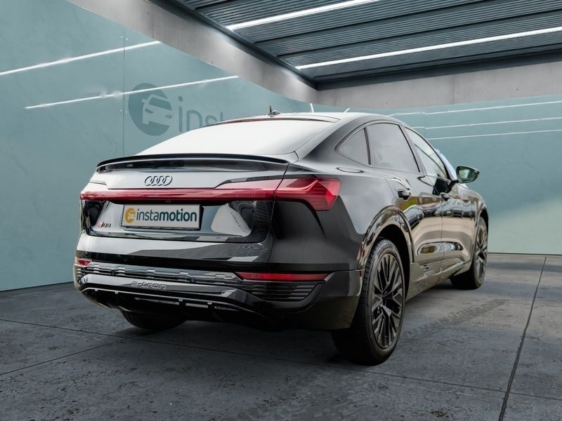 Gebraucht Audi Q8 e-tron S-Line 250 kW (340 PS) 2024 Schwarz SUV