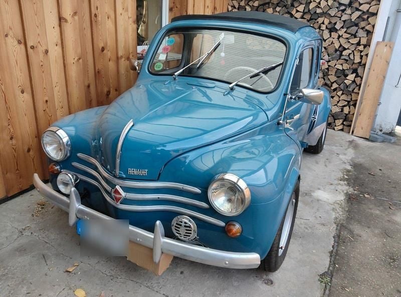 Blau Gebraucht 1960 Renault 4CV Kleinwagen | 7.800 € - Bild 1/4