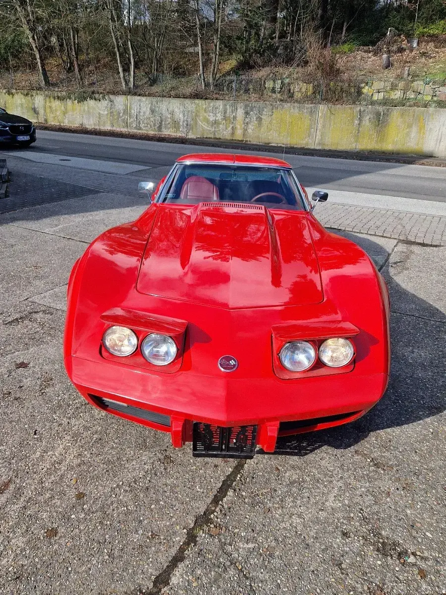 Gebraucht Corvette Stingray 1976 Rot Coupé