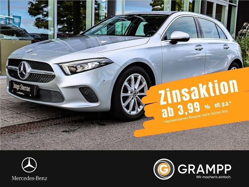 Silber Gebraucht 2019 Mercedes A180 Progressive Limousine | 19.880 € (Guter Preis) - Bild 1/4