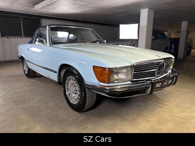 Gebraucht Mercedes SL450 188 PS (138 kW) 1973 Blau Cabrio