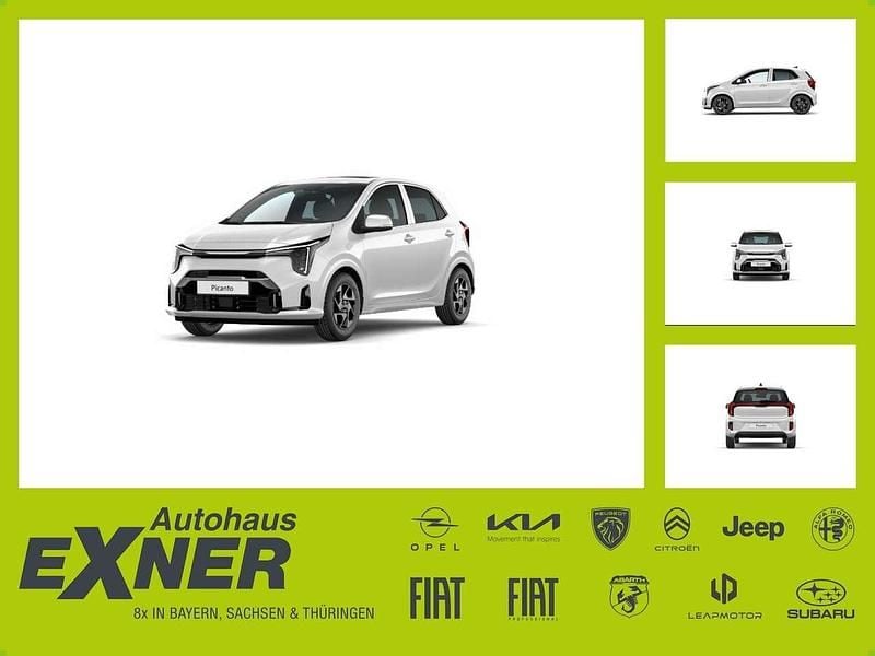 Schneeweiß Gebraucht 2025 Kia Picanto Vision Kleinwagen | 15.490 € (Fairer Preis) - Bild 1/4