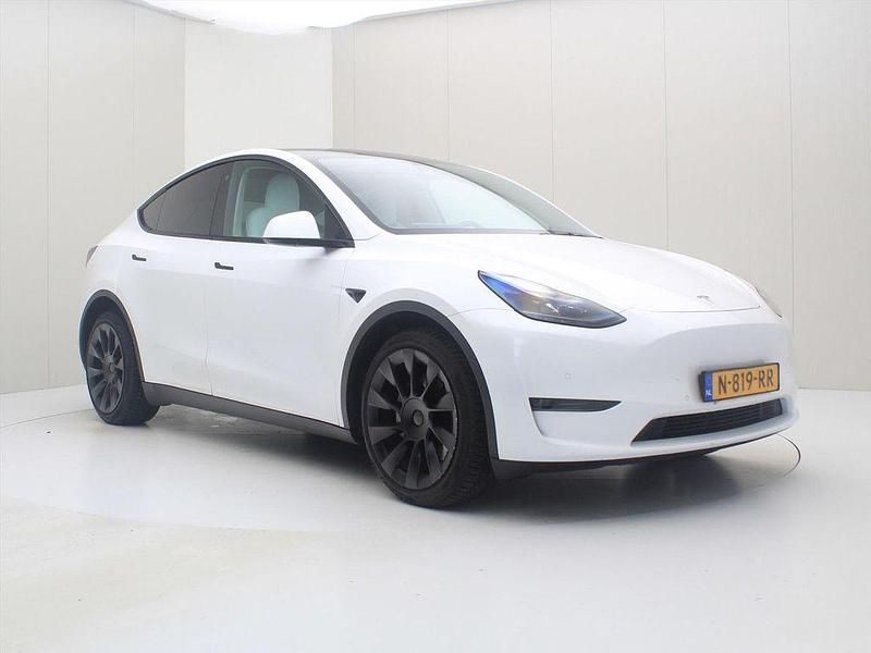 Gebraucht Tesla Model Y Long Range AWD 258 kW (351 PS) 2021 Weiß SUV