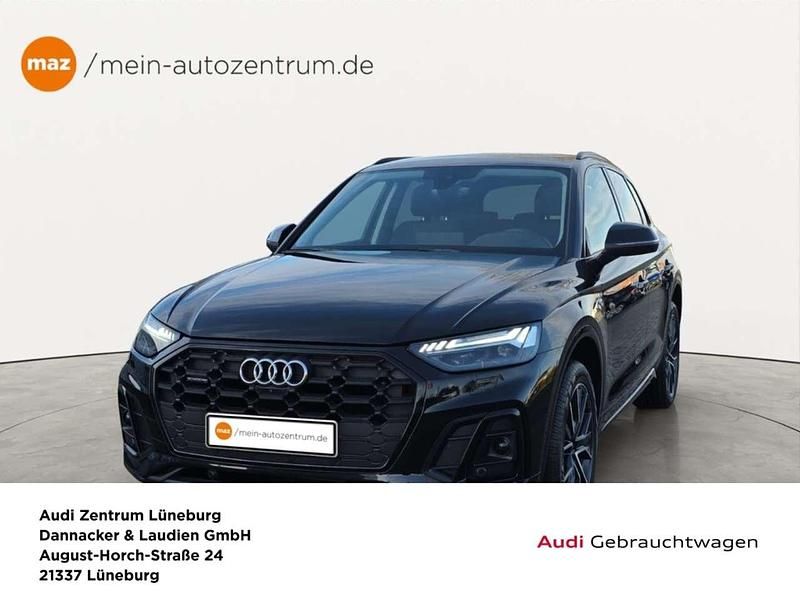Mythosschwarz metallic Gebraucht 2022 Audi Q5 S-Line SUV | 45.970 € (Teuer) - Bild 1/4