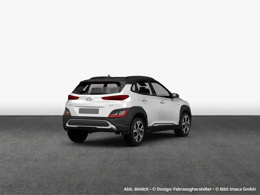 Gebraucht Hyundai Kona Select 150 kW (204 PS) 2022 Weiß SUV