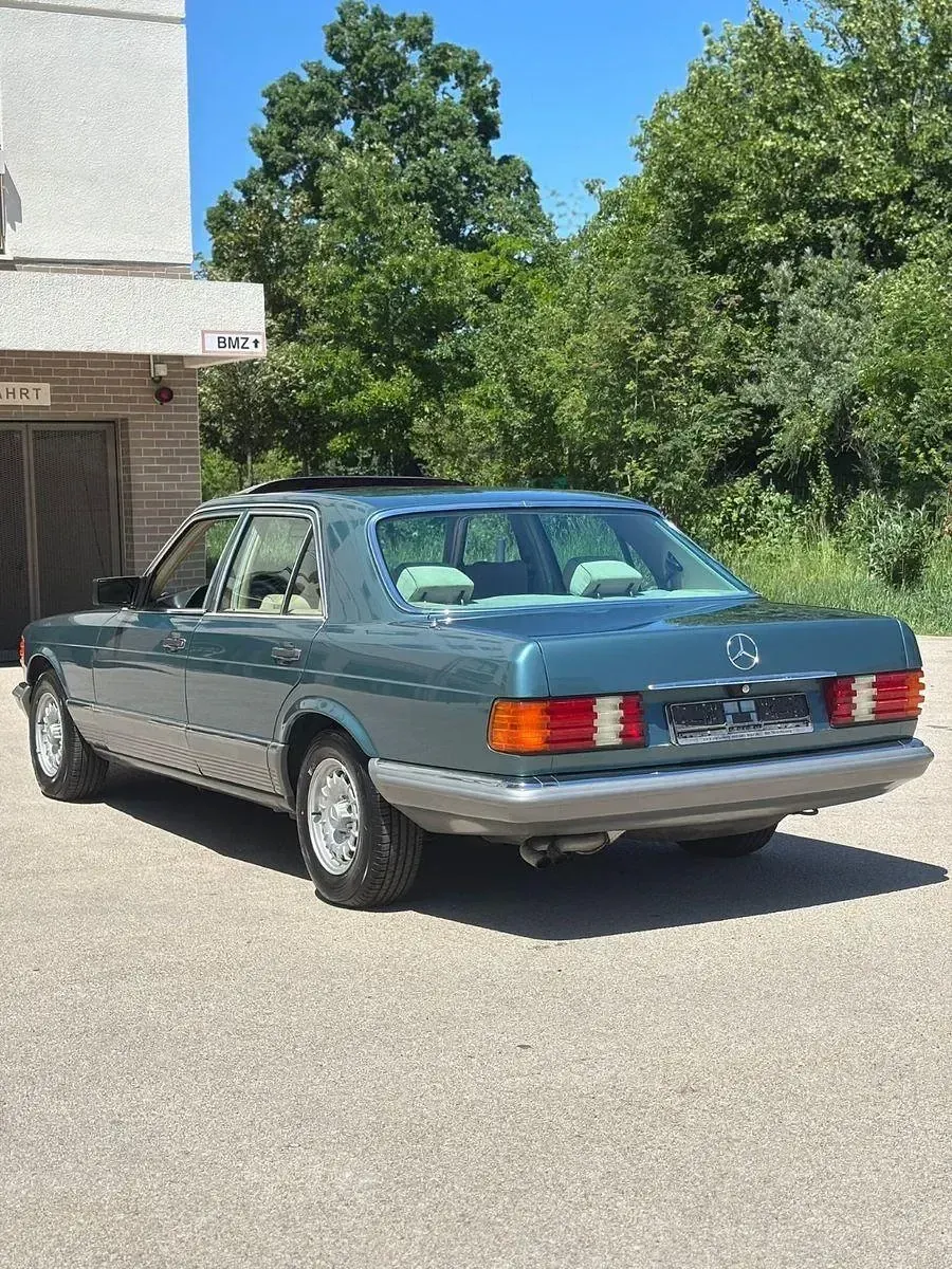 Gebraucht Mercedes 380 SE 204 PS (150 kW) 1983 Grün Limousine