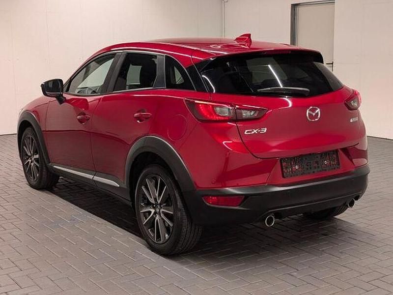 Gebraucht Mazda CX-3 Sports-Line 105 PS (77 kW) 2016 Rubinrot metallic (metallic) SUV