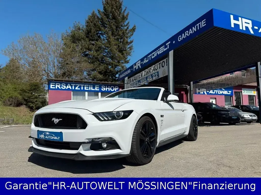 Gebraucht Ford Mustang GT Convertible 421 PS (309 kW) 2016 Weiß Cabrio