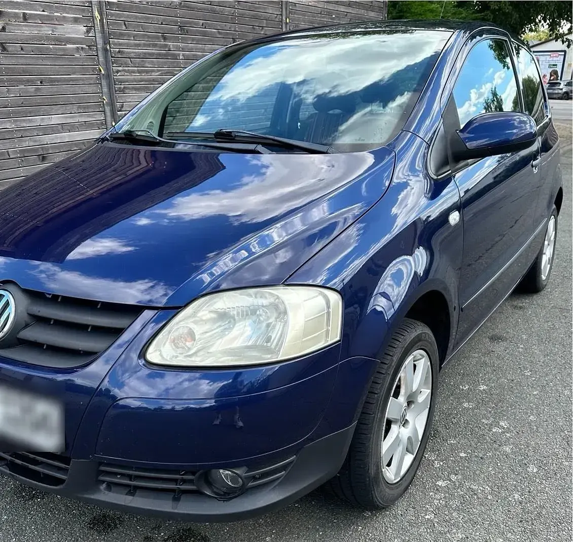 Gebraucht VW Fox 75 PS (55 kW) 2008 Blau Kleinwagen