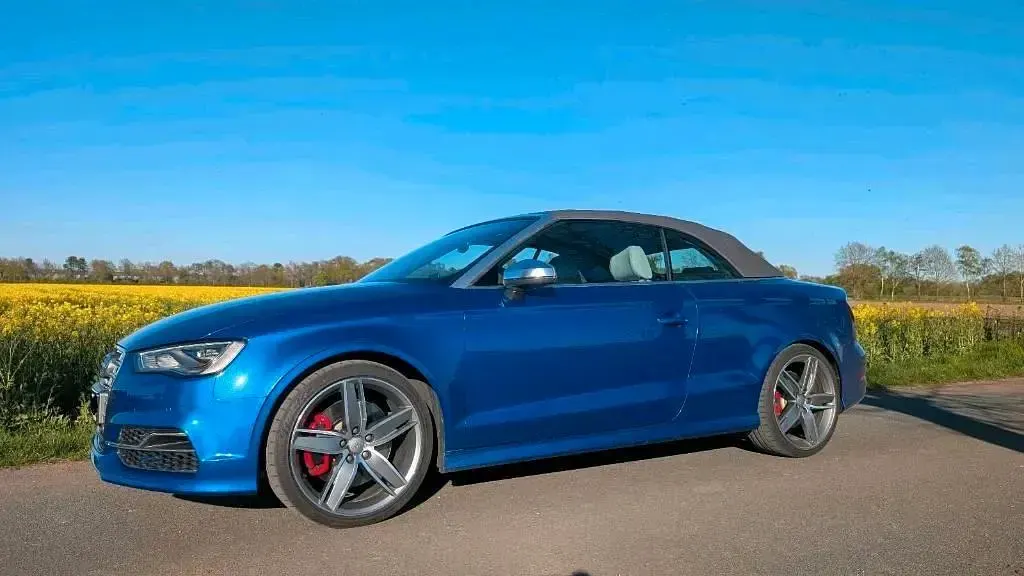 Gebraucht Audi S3 Cabriolet Comfort 300 PS (220 kW) 2015 Blau Cabrio