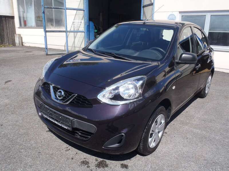Violett Gebraucht 2015 Nissan Micra Visia Kleinwagen | 7.650 € (Etwas zu teuer) - Bild 1/4