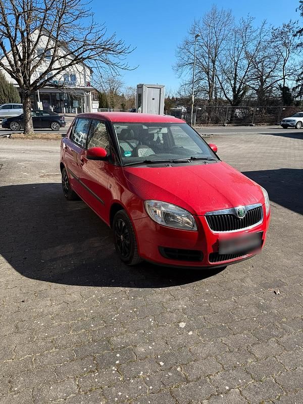 Gebraucht Skoda Fabia 60 PS (44 kW) 2007 Rot Kleinwagen
