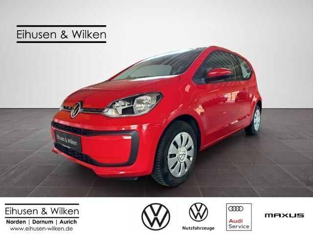 Rot Gebraucht 2020 VW up! move up! Kleinwagen | 10.870 € (Etwas zu teuer) - Bild 1/4