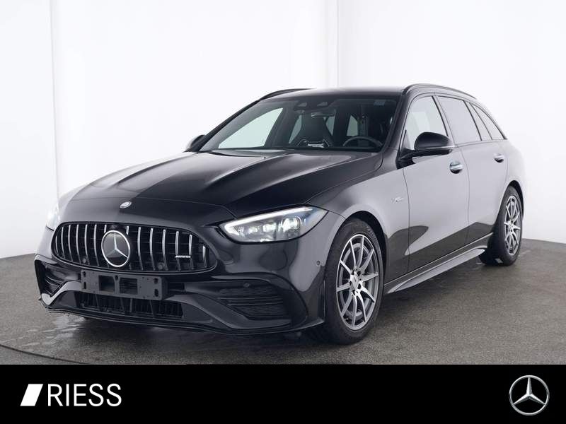 Metalliclack obsidianschwarz Gebraucht 2023 Mercedes C43 AMG AMG Kombi | 57.890 € (Etwas zu teuer) - Bild 1/4