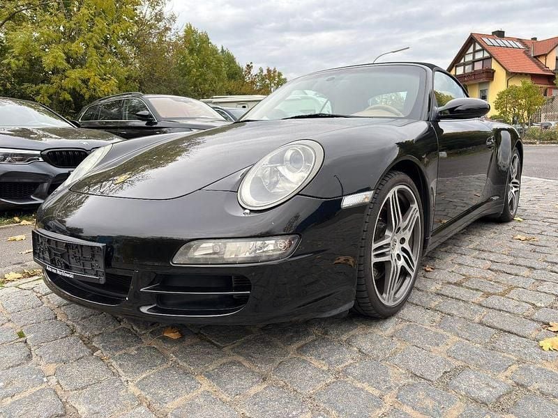 Schwarz Gebraucht 2006 Porsche 911 Carrera 4S Cabriolet Cabrio | 59.880 € (Etwas zu teuer) - Bild 1/4
