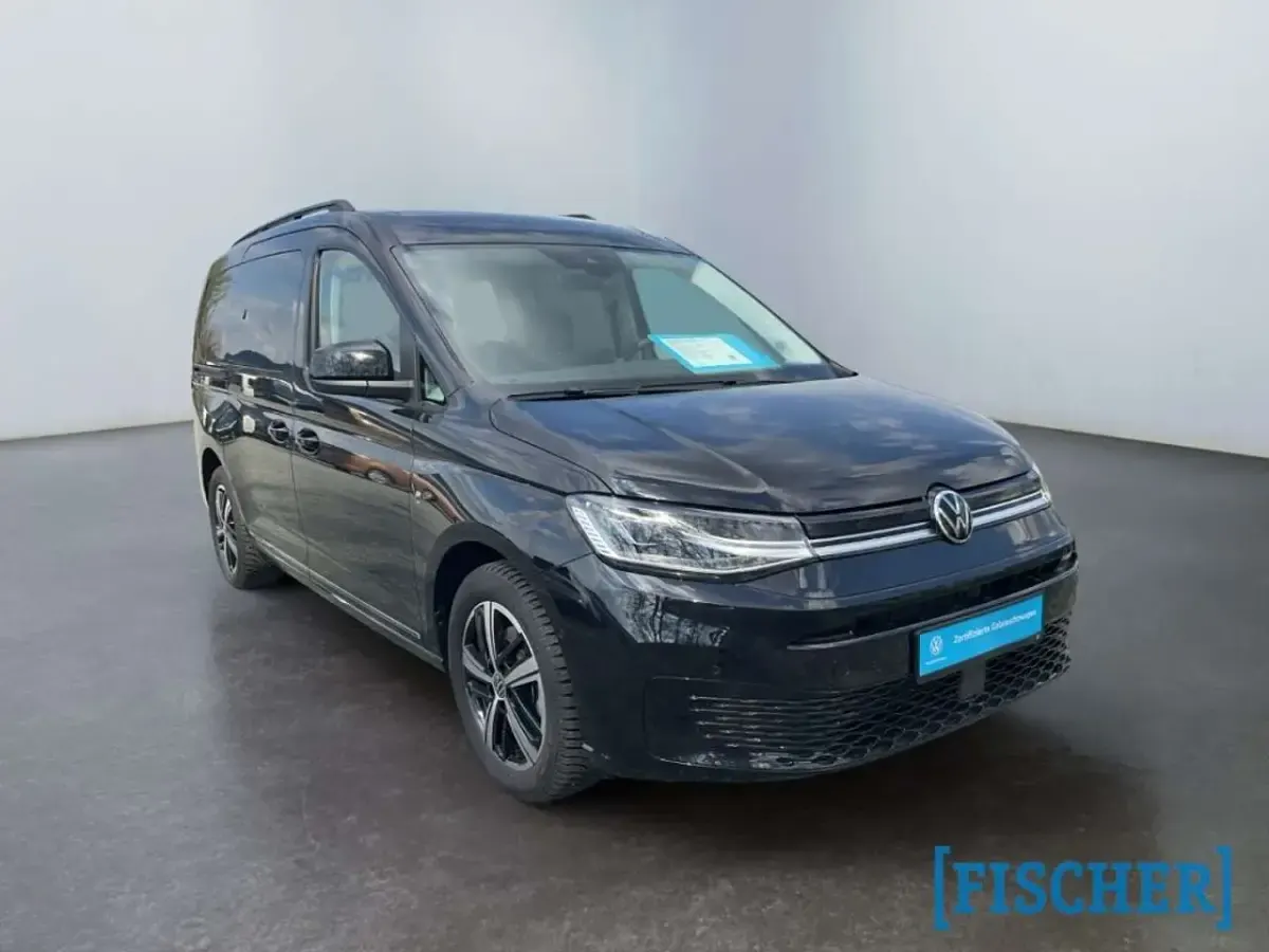 Brugt VW Caddy Dark Label 122 HK (89 kW) 2024 Sort MPV