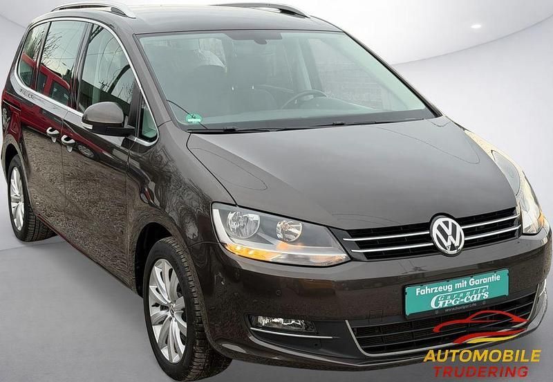 Gebraucht VW Sharan Highline 150 PS (110 kW) 2016 Schwarz Van / Kleinbus