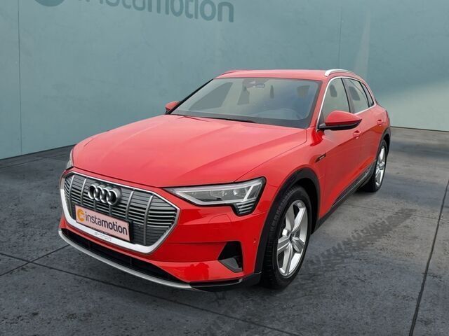 Rot Gebraucht 2021 Audi e-tron Advanced Plus SUV | 42.460 € (Teuer) - Bild 1/2