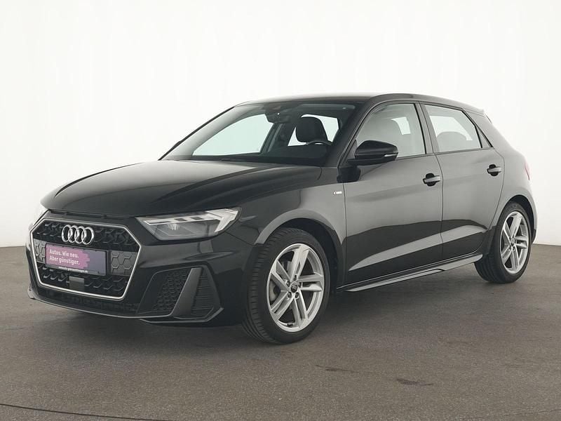Mythosschwarz Gebraucht 2023 Audi A1 S-Line Kleinwagen | 24.955 € (Guter Preis) - Bild 1/4