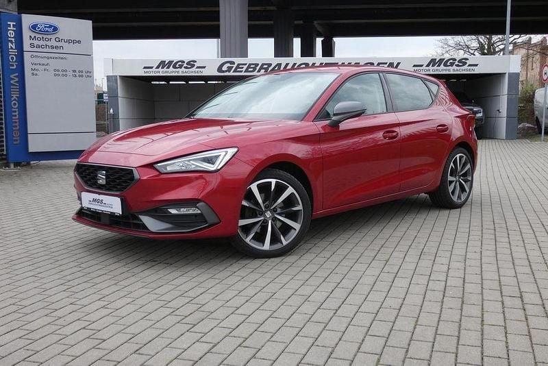 Gebraucht Seat Leon FR 150 PS (110 kW) 2021 "desire" rot Limousine