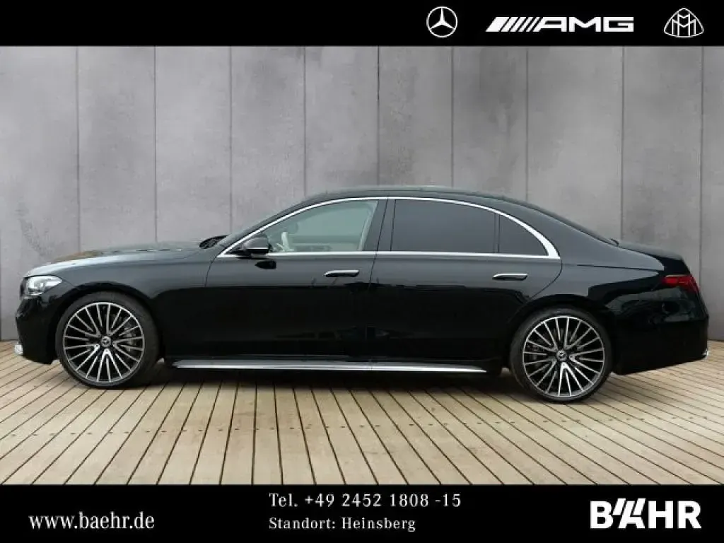 Gebraucht Mercedes S580 503 PS (369 kW) 2025 Lack obsidianschwarz (metallic) Limousine