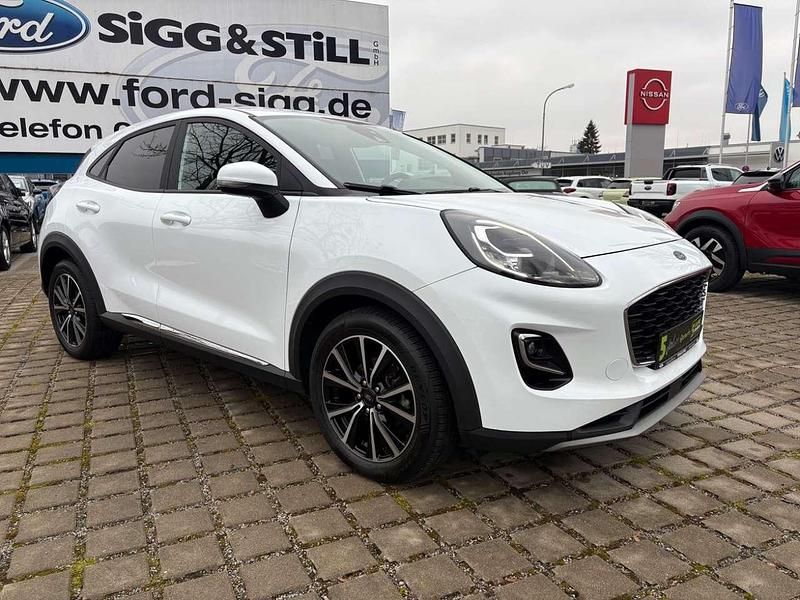 Gebraucht Ford Puma Titanium 125 PS (91 kW) 2022 Frostweiß SUV