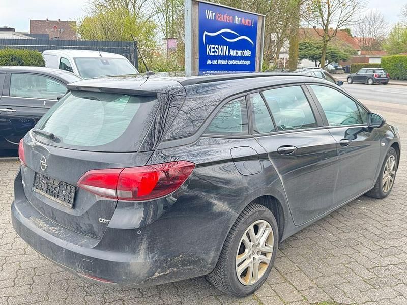 Gebraucht Opel Astra Edition 110 PS (80 kW) 2017 Schwarz Kombi